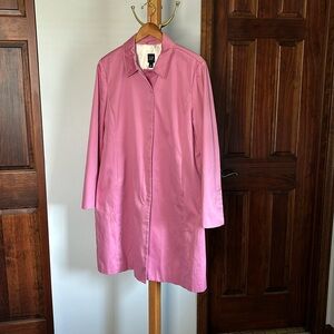 Fully lined, pink, XL Gap coat